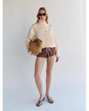 Reformation Lennon Jacket - Natural
