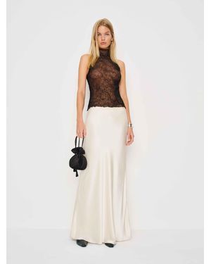 Reformation Kenji Knit Top - White
