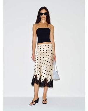 Reformation Carolina Silk Skirt - Multicolor