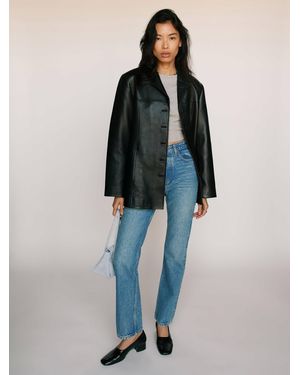 Reformation Veda Sutton Jacket - Blue