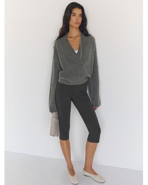 Reformation Easton Cashmere Jumper - Grey