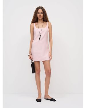 Reformation Koa Linen Dress 0 - Pink