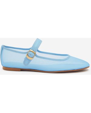 Reformation Tilly Ballet Flat 6 - Blue