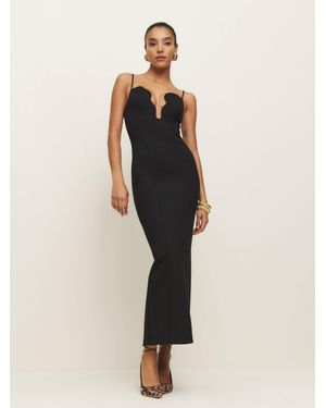 Reformation Isa Knit Dress - Black
