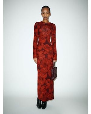 Reformation Tommie Knit Dress - Red