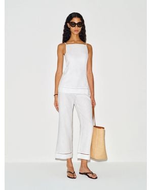 Reformation Cailea Linen Two Piece 0 - White