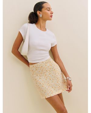 Reformation Veranda Skirt - Natural