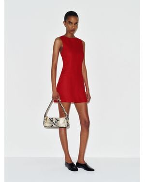 Reformation Citron Linen Dress - Red