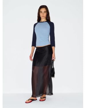 Reformation Noelle T-Shirt - Blue