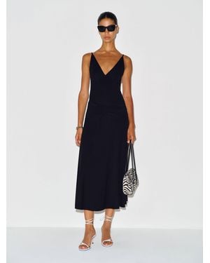 Reformation Gwen Knit Dress - Blue