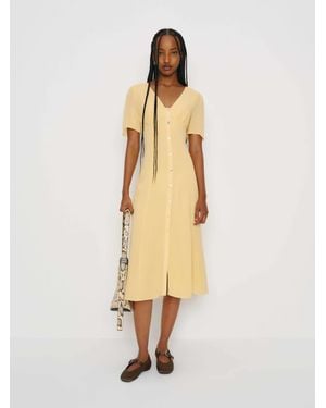 Reformation Lise Dress - Natural