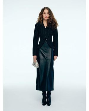 Reformation Mabel Jacket - Blue