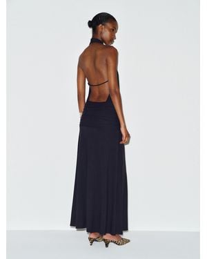 Reformation Anya Knit Dress - Blue