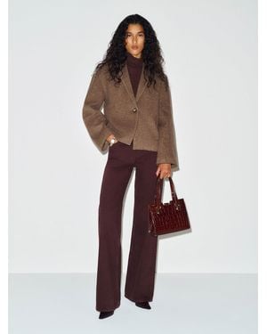 Reformation Roxie Jacket - Brown