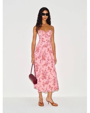 Reformation Jaelyn Dress 2 - Pink