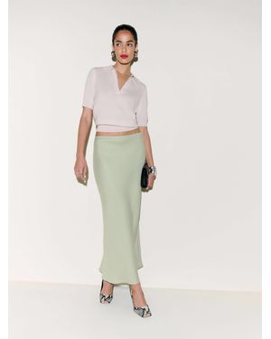 Reformation Layla Linen Skirt - Natural