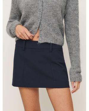 Reformation Sara Knit Skirt 0 - Grey