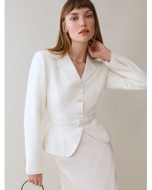 Reformation Mabel Jacket - White