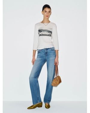 Reformation Noelle T-Shirt - Blue