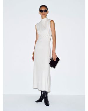 Reformation Bellin Knit Dress - White
