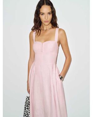 reformation olina linen dress Reformation Olina Linen Dress 10 in White