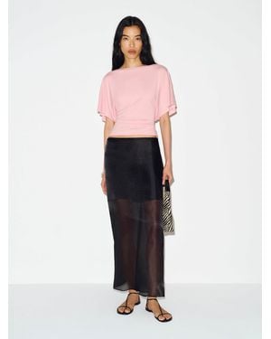 Reformation Avery Knit Top - Pink