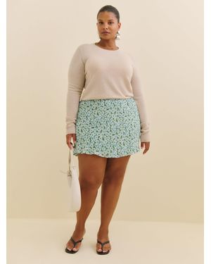 Reformation Brandy Skirt Es - Blue