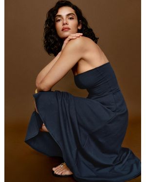 Reformation Lora Knit Dress - Blue