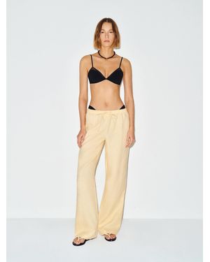 Reformation Bare Bikini Top Mesh - Natural