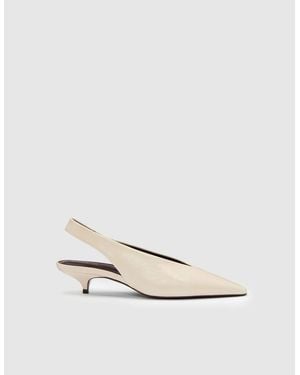 Reformation Calista Slingback Heel - White