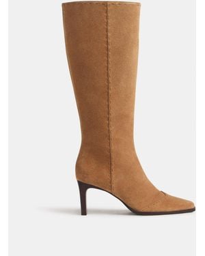 Reformation Claudette Knee Boot - Brown