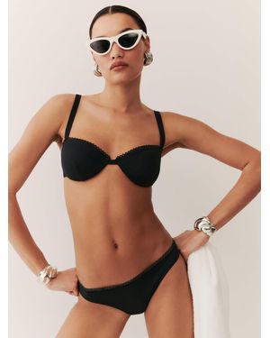 Reformation Campo Bikini Bottom - Black