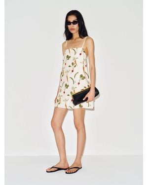 Reformation Aubree Linen Dress - Natural