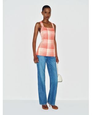 Reformation Kalita Linen Top 0 - Blue