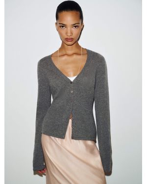 Reformation Bloom Cashmere V - Grey