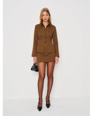 Reformation Chloe Two Piece 0 - Natural