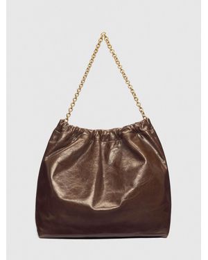Reformation Dahlia Tote Bag - Brown