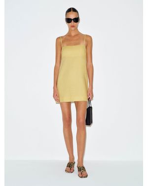 Reformation Demi Linen Dress - White