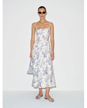 Reformation Neri Linen Dress 10 - White
