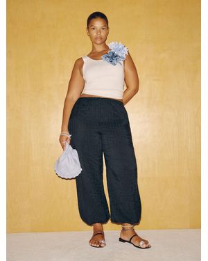 Reformation James Tie Pant Es - Blue