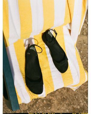 Reformation Zoe Sage Sandal Suede 5 - Yellow