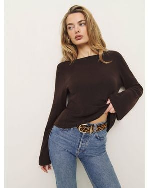 Reformation Eternity Knit Top - Blue