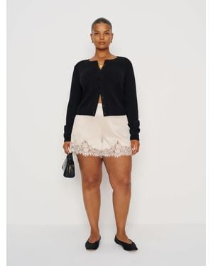 Reformation Fern Satin Short Es - Multicolor
