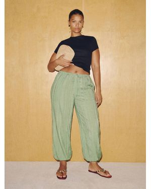 Reformation James Tie Pant Es - Green