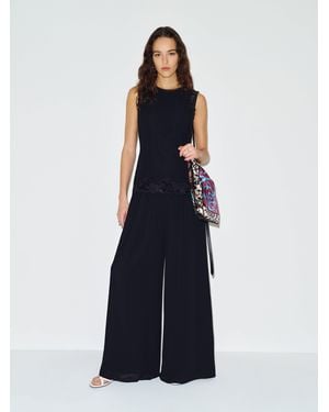 Reformation Zinnia Two Piece Lace - Blue