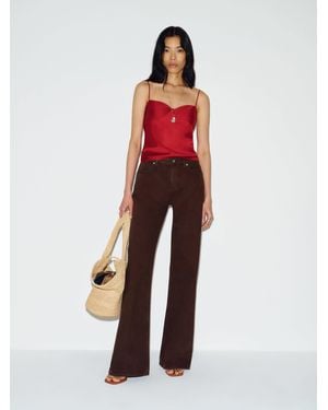 Reformation Cary Low Rise Slouchy Wide Leg Jeans Denim - Black
