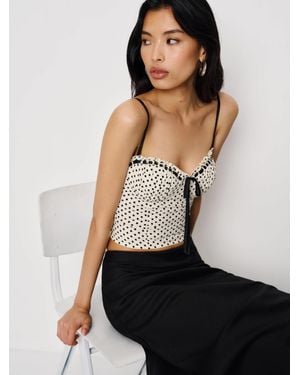 Reformation Andrea Top - Black