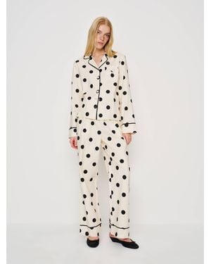 Reformation Coco Pyjama Set - White