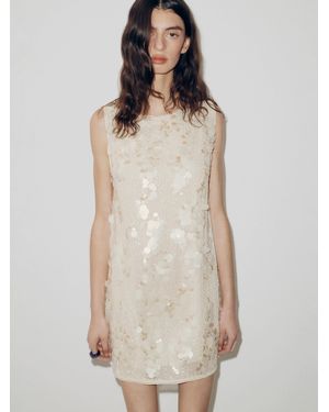 Reformation Nyla Dress - Natural