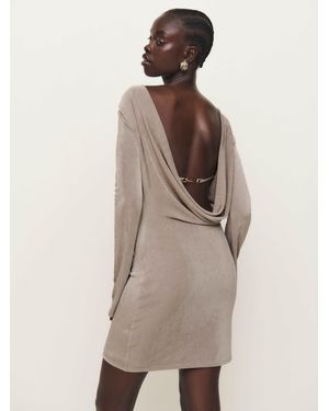 Reformation Vivien Knit Dress - Natural